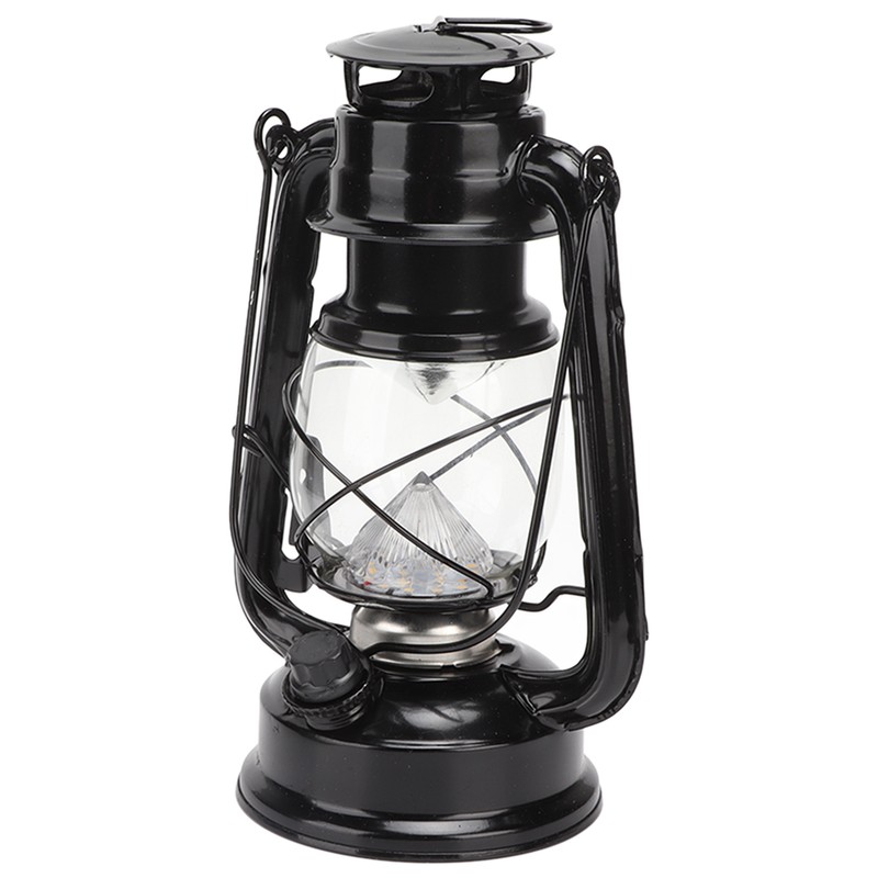 Vintage Camping Lantern 24h Battery Life USB Charging Detachable Lampshade