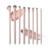 Professional 8 Piece Eye Makeup Brushes Set with Blending, Eyeliner