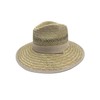 TUREVIEW Safari Straw Hat Wide Brim Beach Hat Sun Protection