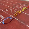 15cm Mini Hurdles for Athletics Step Training & Soccer Drills Blue 15cm