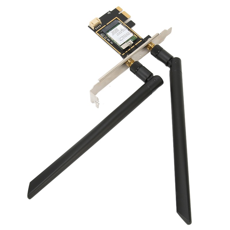 PCIe Network Card 1800Mbps BT5.2 2.4G/5Ghz Dual Antenna MU MIMO