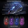 BlueFinger Backlit Gaming Keyboard and Mouse and LED Headset Combo,USB