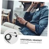 KOMBIUDA Earbuds with Mic Control in Ear Headphones for Phone
