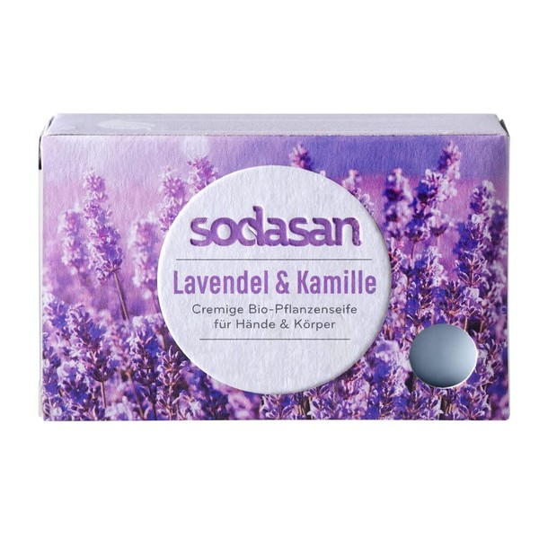 Sodasan Soap Lavender & Chamomile (6 x 100 g)