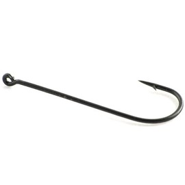 Aberdeen Hooks, Black, 50 Pack, Size 1