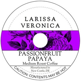 Passionfruit Papaya Medium Roast Coffee (Single Serve K-Cup Pods) (Gourmet, Naturally Flavored, Whole Coffee Beans) (12 pods, ZIN: 576872) - 3 Pack
