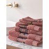 ESSENZA Fleur Dusty Rose Hand Towel, 70 x 140 cm,
