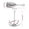 Stainless Steel Folding Grappling Hook Rock Climbing Claw Survival Tool