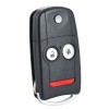 KEYECU for Acura 2007-2013 MDX RDX Remote Flip Key Fob