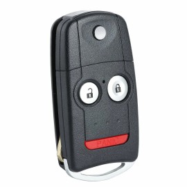 KEYECU for Acura 2007-2013 MDX RDX Remote Flip Key Fob Keyless Entry 3Button N5F0602A1A