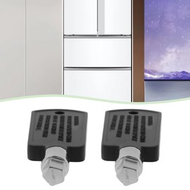 The Lord of the Tools 2Pcs Mini Fridge Key Lock Freezer Door Key Replacement Pentagonal Hole Key Accessories for Chassis Distribution Box Refrigerator 5.8x6mm Black