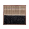 NUOBESTY Roll-up Bamboo Brush Holder Portable Calligraphy Pen Storage Organizer