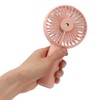 Handheld Misting Fan Quiet 2000mAh 3 Wind Speed 2 Spray
