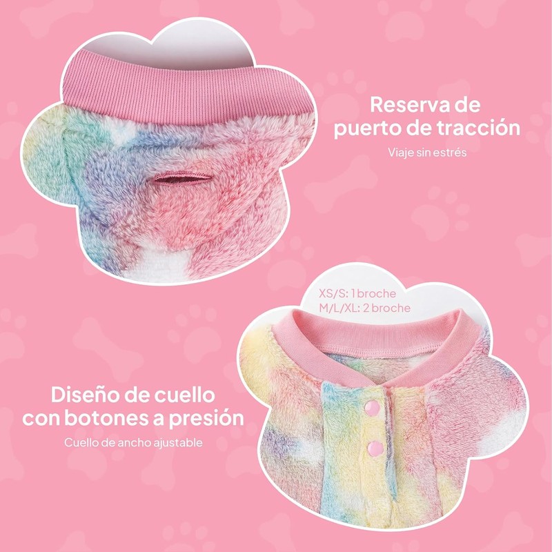 Sueter para Perros Chicos, Ropa Luminosa para Perros, Ropa para