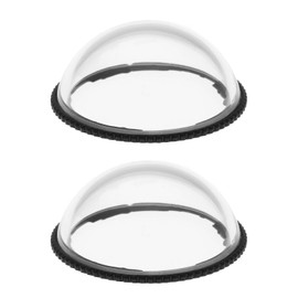 The Lord of the Tools 2pcs Standard Lens Cap Plastic Lens Guards Removable Lens Protector Compatible with Insta360 X4 Action Camera Accessories