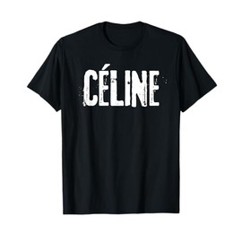 Céline Hi My Name Is First Name Tag T-Shirt
