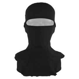 Tactical Mesh Mask,M and L Size Balaclava Full Face Mask for Outdoor Activities(BK, L)
