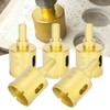 5Pcs Diamond Brazing Drill Bit Hole Saw Drilling Opener for