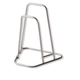 Woodpecker Cutting Board Stand, Stainless Steel, Round Cutting Board, Kitchen Storage, Made in Japan (1 Piece)