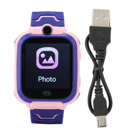Smartwatch Multifunction Children Digital Wristwatch for IOS/AndroidQ12 Pink
