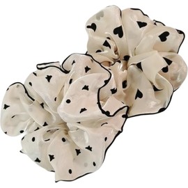 2psc Hair Scrunchies, For Thick Curly Hair Accessories,Soft Ropes Ponytail Holder for Women Hair Accessories Decorations (Style1, One size)