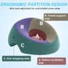 Massage Face Cradle Pillow, U-shaped Massage Face Cushion, Massage Pillow