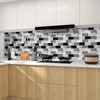 BSABSAQAA 10 Sheets Peel and Stick Backsplash for Kitchen 12"X12"