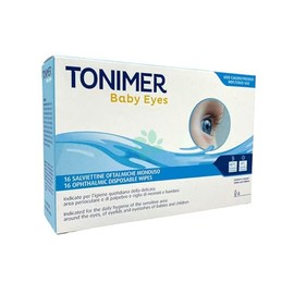 Tonimer Baby Eyes Salviettine Oftalmiche Monouso, 16 Pezzi