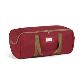 Covermates Keepsakes - Storage Duffel Bag - Heavy Duty Polyester - Reinforced Handles - Closet Storage, Red