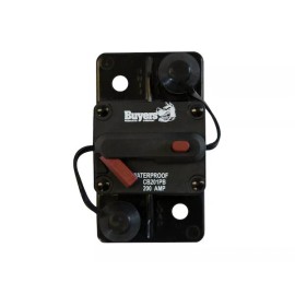 Salt Dogg CB201PB Buyers 200 Amp Circuit Breaker w/Manual Push-To-Trip Reset w/Large Frame