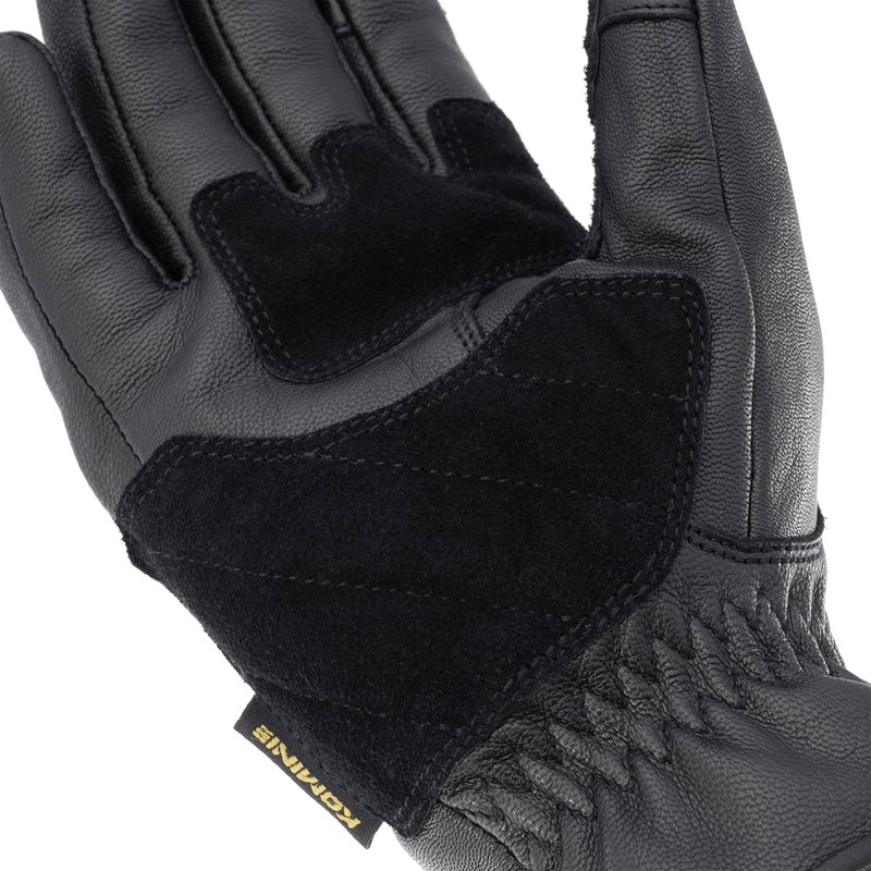 Komine GK-850 Motorcycle Leather Winter Short Gloves - Z Series