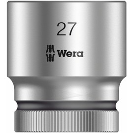 Wera 003615 Zyklop 8790 HMC Socket 1/2-inch Drive x SW 27mm
