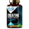 EVO NUTRITION Creatine Monohydrate Tablets 3000mg - 180 Creatine Tablets