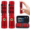 Spriak Rechargeable Flashlight High Lumens, High Lumens Super Bright Flash