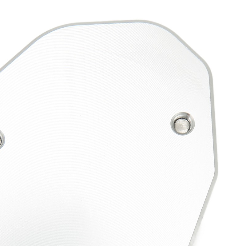 Motorcycle Side Stand Extension Plate Aluminum Alloy Gray Rustproof Replacement