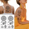 Supperb Temporary Tattoos - Black & White Dream Catcher Dreamcatcher