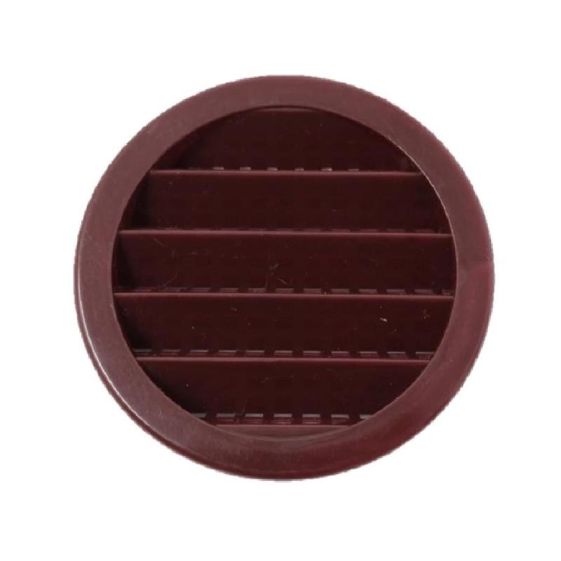 2.5" Round Plastic Louver Soffit Air Vent Reptile Screen Grille