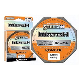Konger Steelon Match Fishing Line Fluorocarbon Coated Monofilament 150 m (0.25 mm / 8.45 kg)