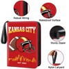 Football Card Binder, Kansas City Trading Card Holder Protectors, 4