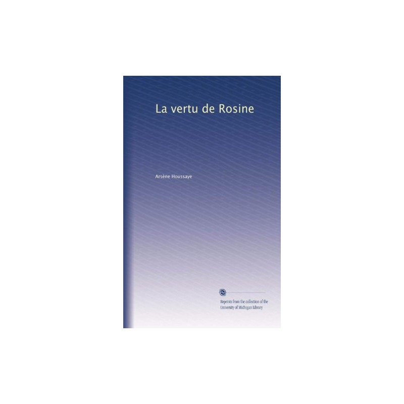 La vertu de Rosine
