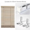 Metal Swivel Bracket for 2"(50mm) Venetian Blinds - L-Shaped Lock