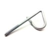 P House Hook 3-3/4" Overall Length, Galvanized Steel Construction, Outdoor