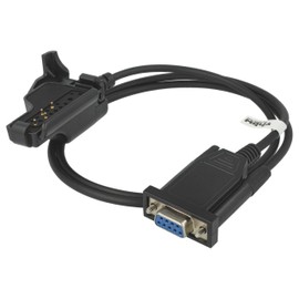 vhbw Programming Cable RS-232 Compatible with Motorola Astro, FuG-10b, FuG-11b, FuG-13B, GP1200, GP900, HT1000 Radio - Serial Adapter, Black