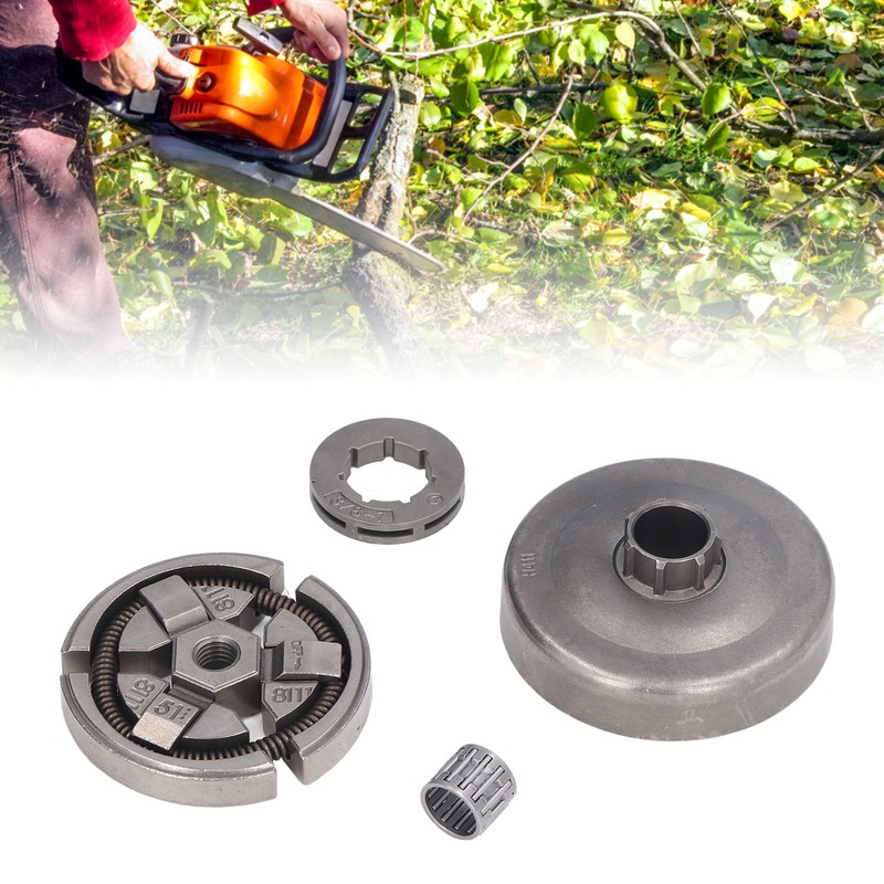 7 Teeth Clutch Drum Sprocket Bearing Kit Chainsaw Upgraded Accessories