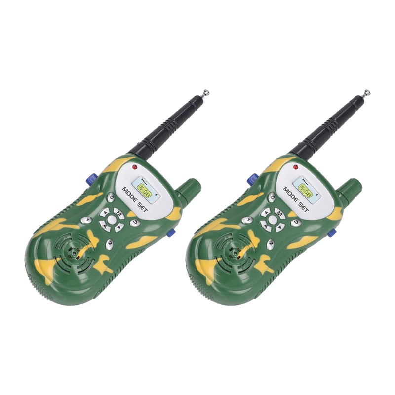 2pcs Radio Toy Clear Sound Long Range Interactive Handheld Radio