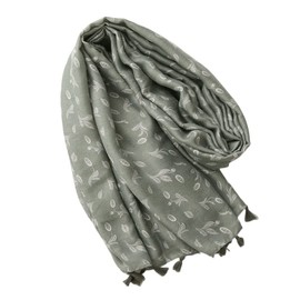 FAIRYGATE Scarf Women's Lightweight and Soft Elegant Tassel Scarf Girls Colourful Long Cute, 68009