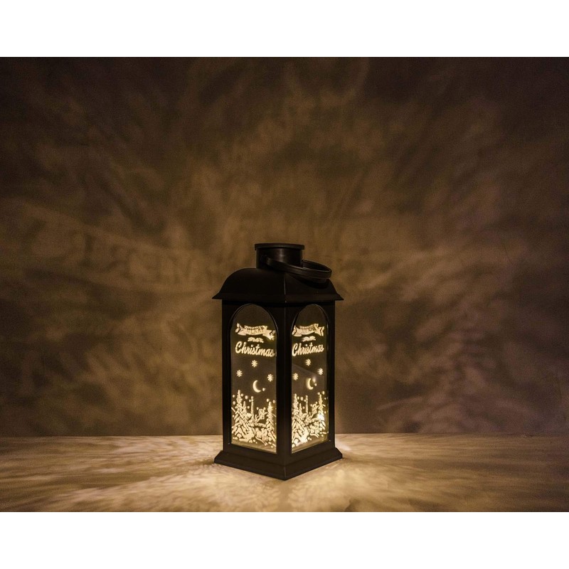 Farol Linterna Decorativa De Navidad (1)