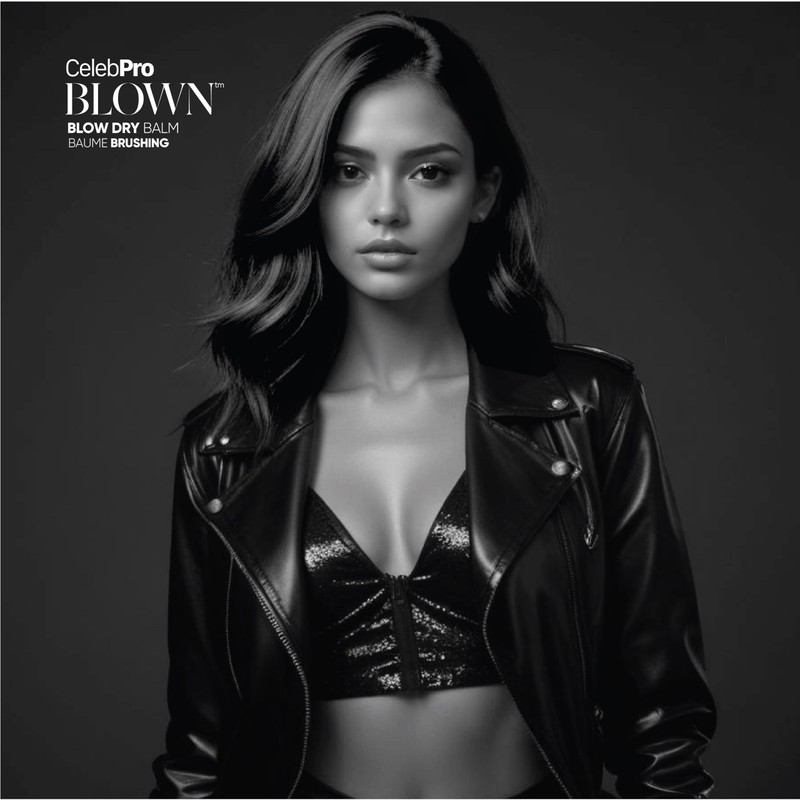 CelebPro BLOWN Blow Dry Cream, Heat Protectant Styling Cream for