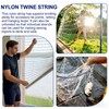UV Resistant White Nylon String 500ft 2mm for Garden Tomato