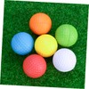 VICASKY 6pcs Flexible Golf Practice Balls Lightweight Training Balls for